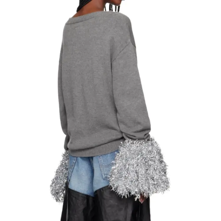 Doublet Sweaters Women's Gray-1