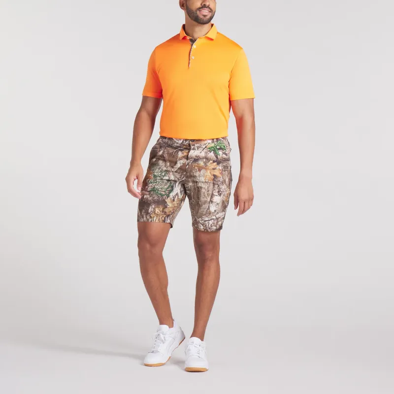 PUMA x REALTREE Golf SS25 Realtree Polo Shirt Men's Orange-3