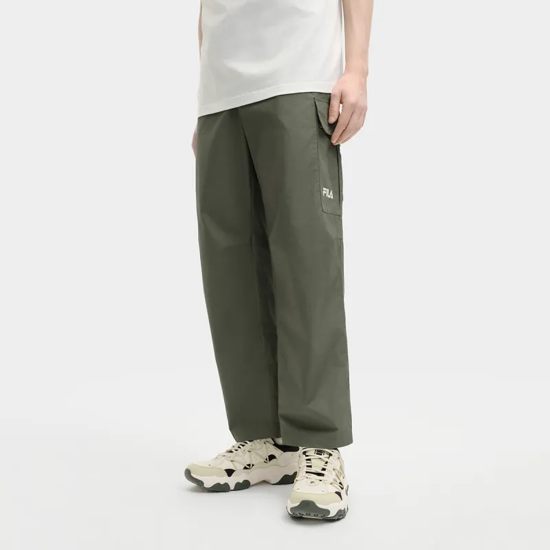 FILA ORIGINALE Casual Pants Men's Mugwort Medium Green-3
