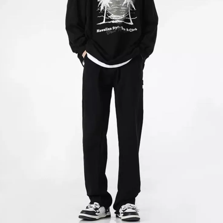 IL SARTO Casual Pants Unisex Carbon Wash Black-3