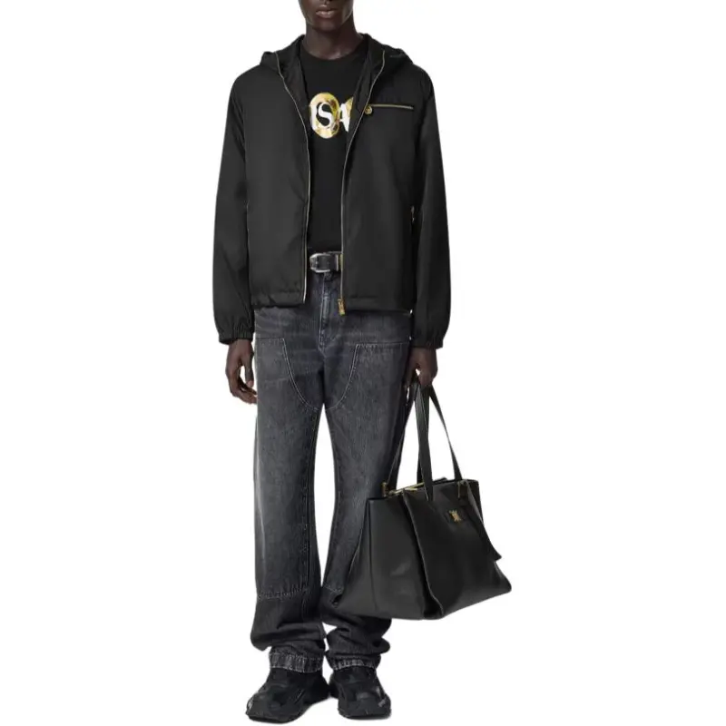 VERSACE Zip Up Hooded Jacket-1