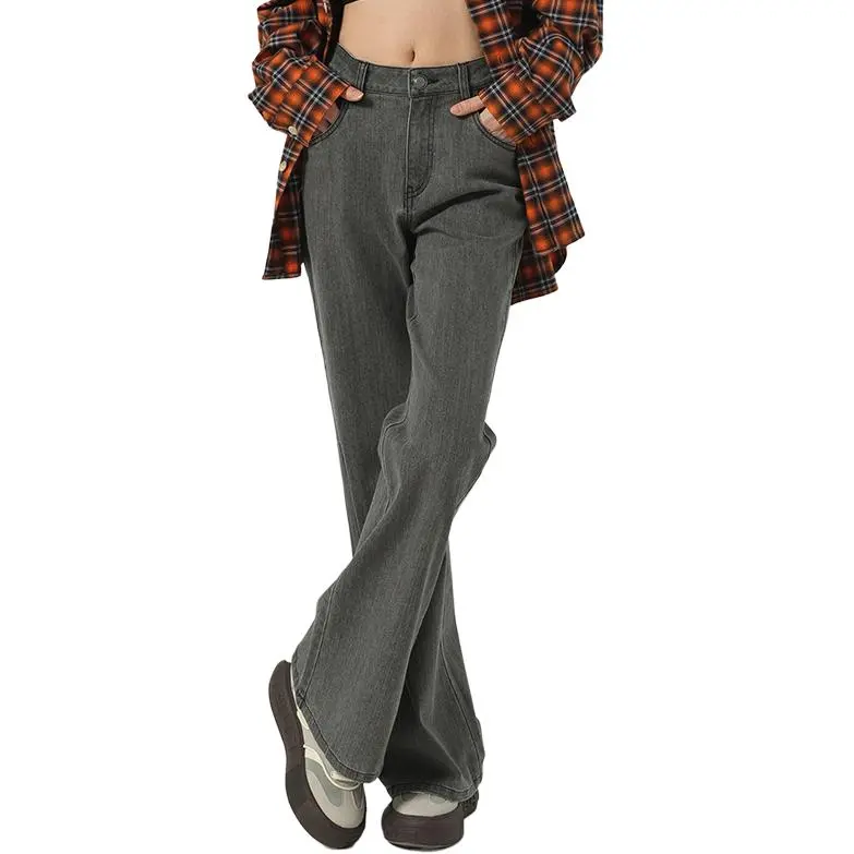 Palladium Jeans Women's Black Denim Color-2