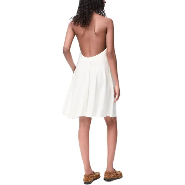 LOEWE Flamenco Halterneck Mini Dress-1