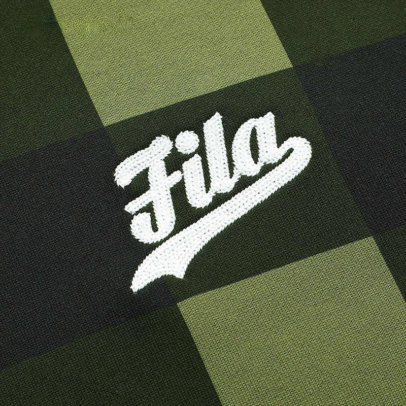FILA FUSION BASEBALL Series Sweatshirt Men's Green-3