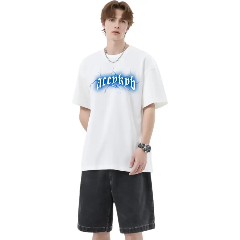 YK&YB T Shirts Unisex White-2