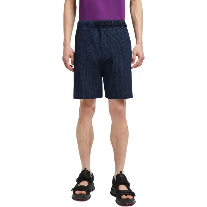 Moncler SS25 Casual Shorts Men's Dark Blue-1