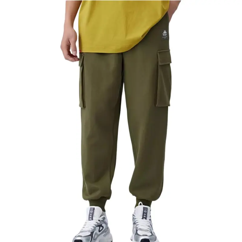 Kappa Knitted Sweatpants Men's Green-2