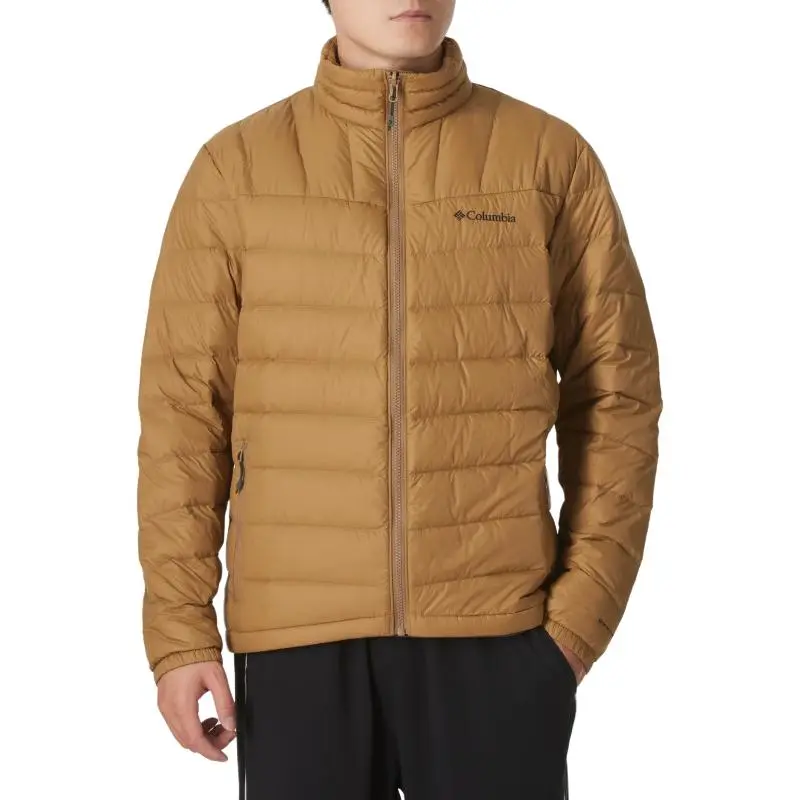 Columbia 24 Fall Waterproof And Windproof To Keep Warm Windbreaker Jacket Men's Brown-2