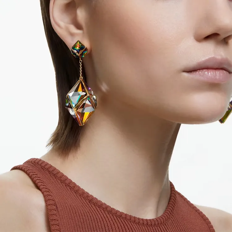 Swarovski Curiosa Earrings Women's Multicolor-3