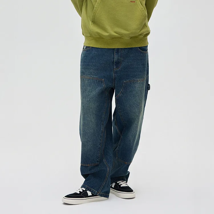 Vision Street Wear Jeans Unisex Denim Blue-4