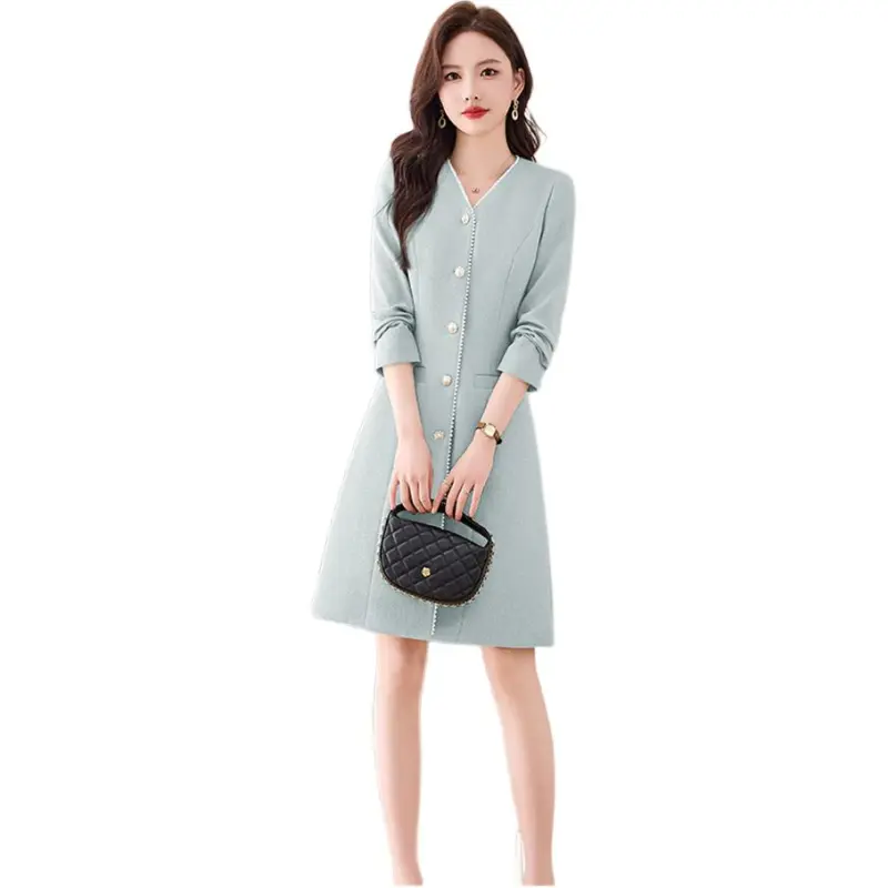 Fele.d Long Sleeved Dress Women's-3