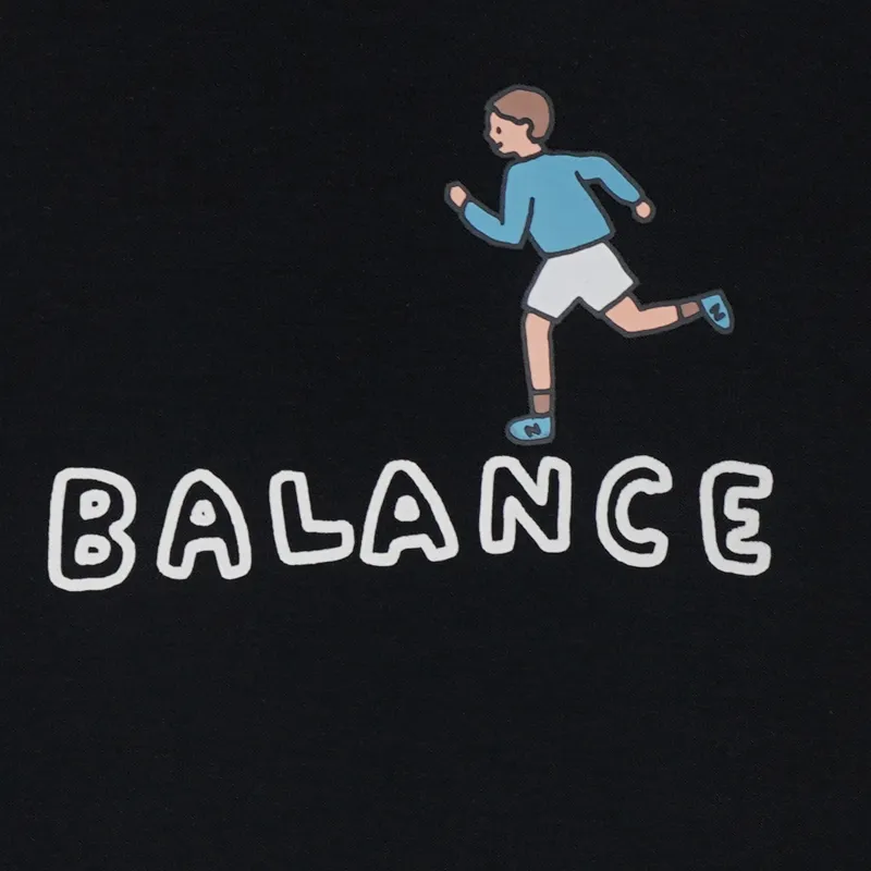 New Balance Sweatshirts Men Black-3
