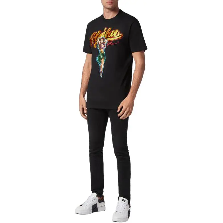 PHILIPP PLEIN Graphic print Short sleeve T shirt-3