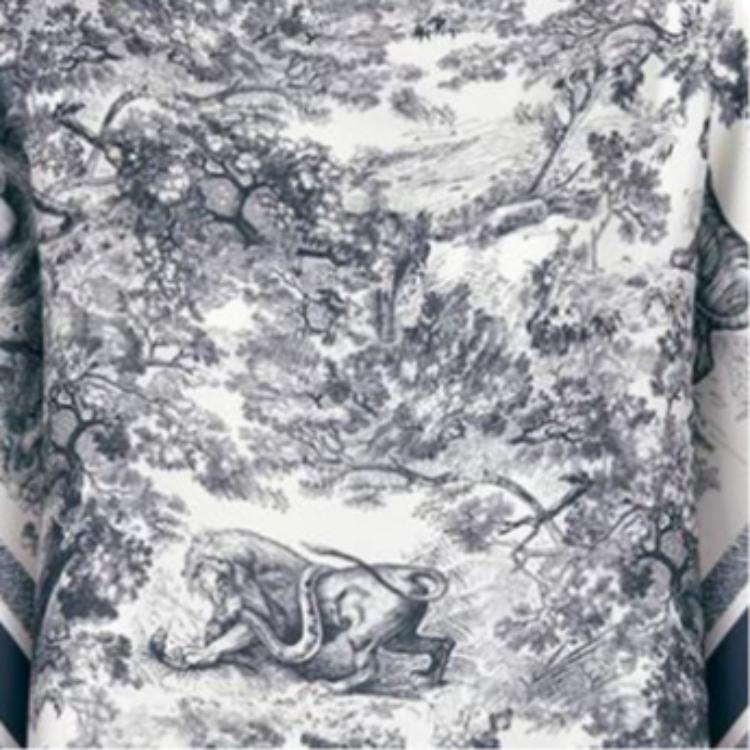 diorTシャツ ディオールBEE刺繍総柄シルク長袖シャツ 19SS | DIOR