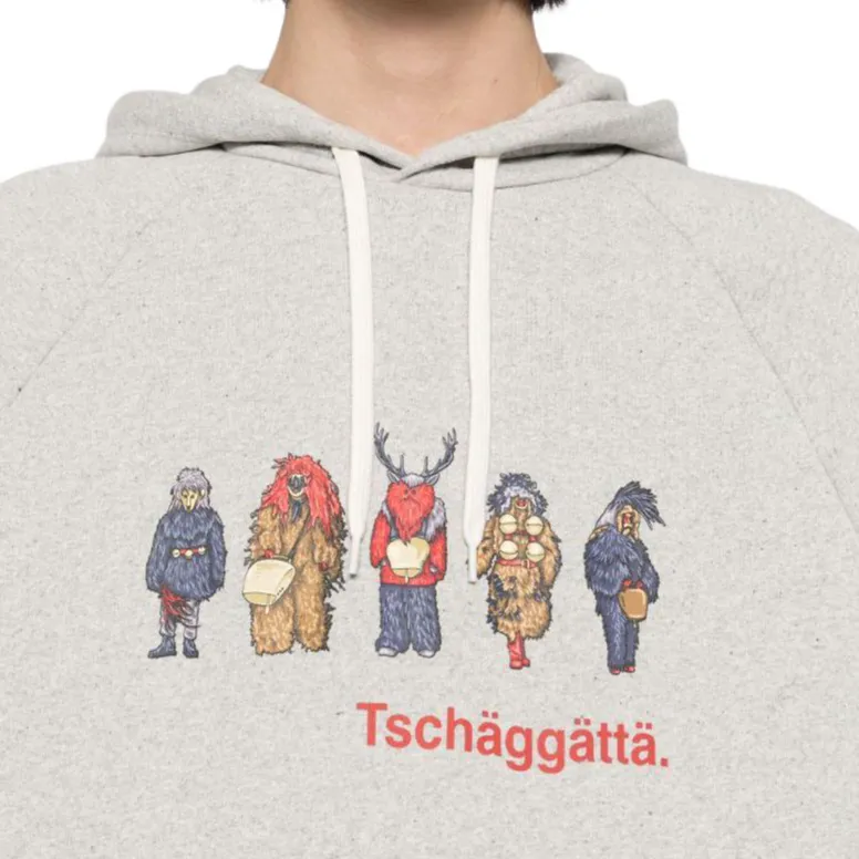 BALLY Graphic print Hoodie-4