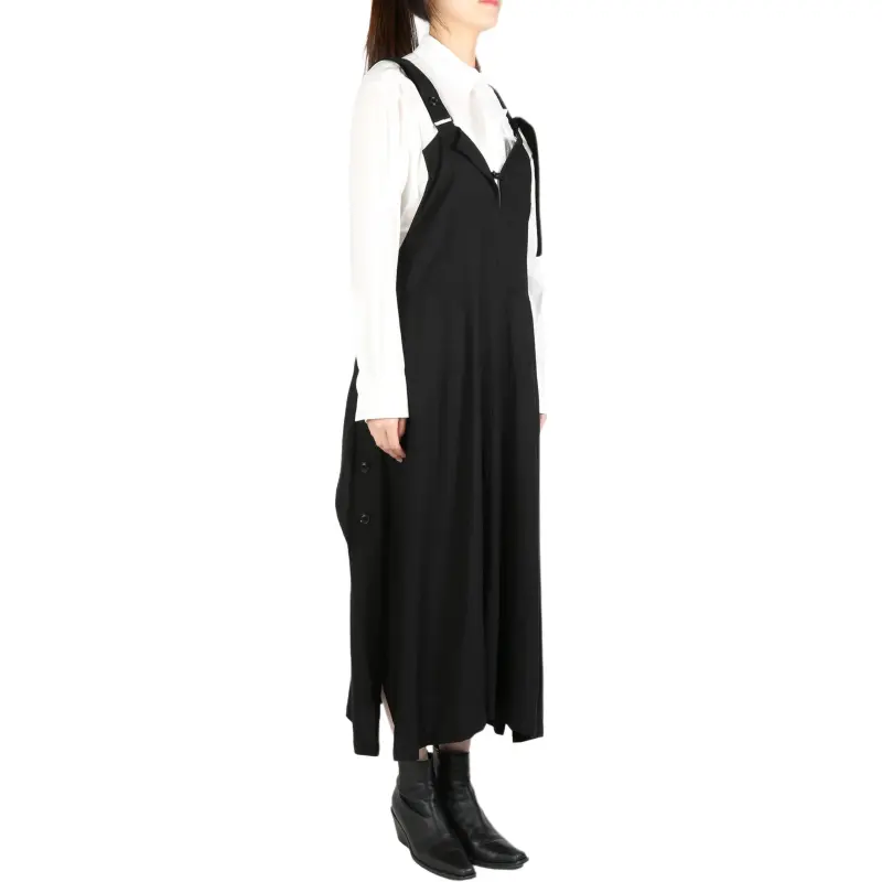 Yohji Yamamoto Slip Dress Women's Black-4