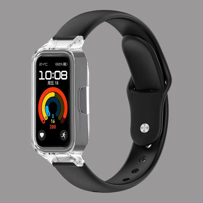 MUZHITIANKONG Huawei Compatibility Watch Band Silicone Material-1