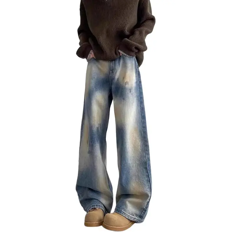 MGXEK Jeans Unisex Blue-2