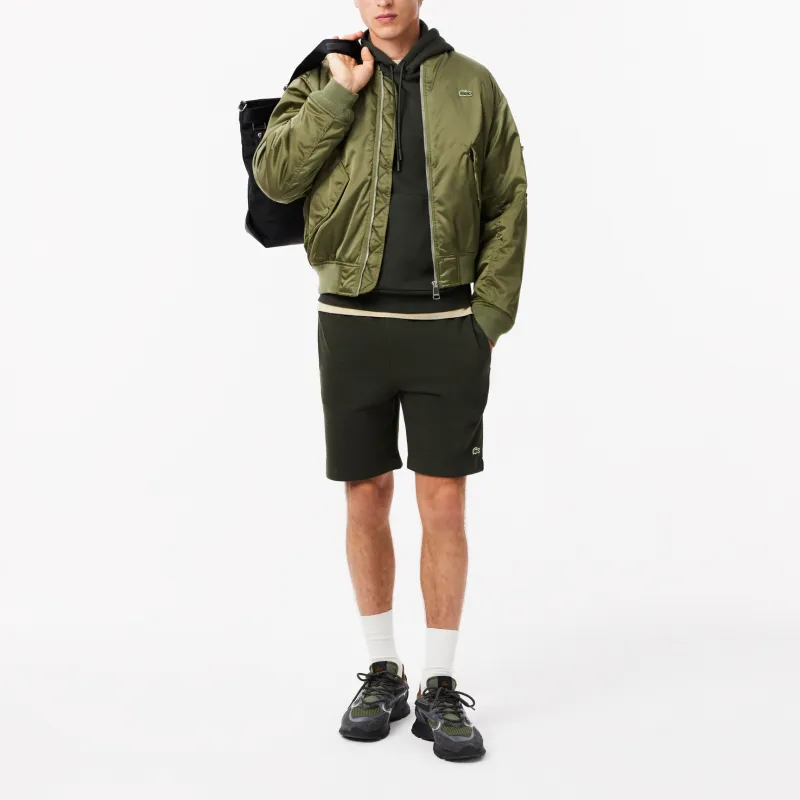 LACOSTE Casual Shorts Men's Dark Khaki Green-3