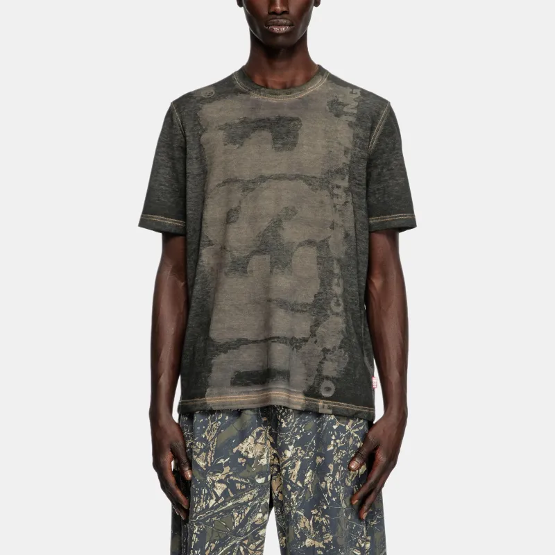 DIESEL T Shirts Men Black-1