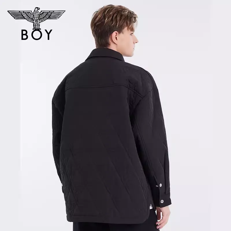 Boy London Puffer Jacket Unisex Black-3