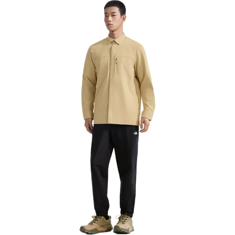 THE NORTH FACE LIGHTRANGE SS25 Shirt Men's Stone Tan-1