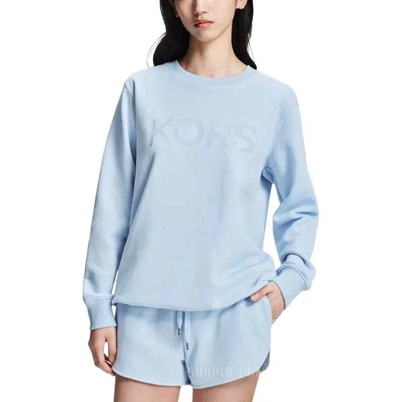 MICHAEL KORS Sweatshirt Women's Sky Blue-3