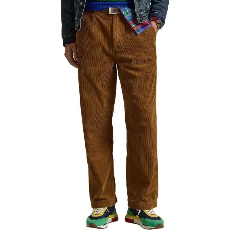 Polo Ralph Lauren Casual Pants Men's Brown Yellow-2
