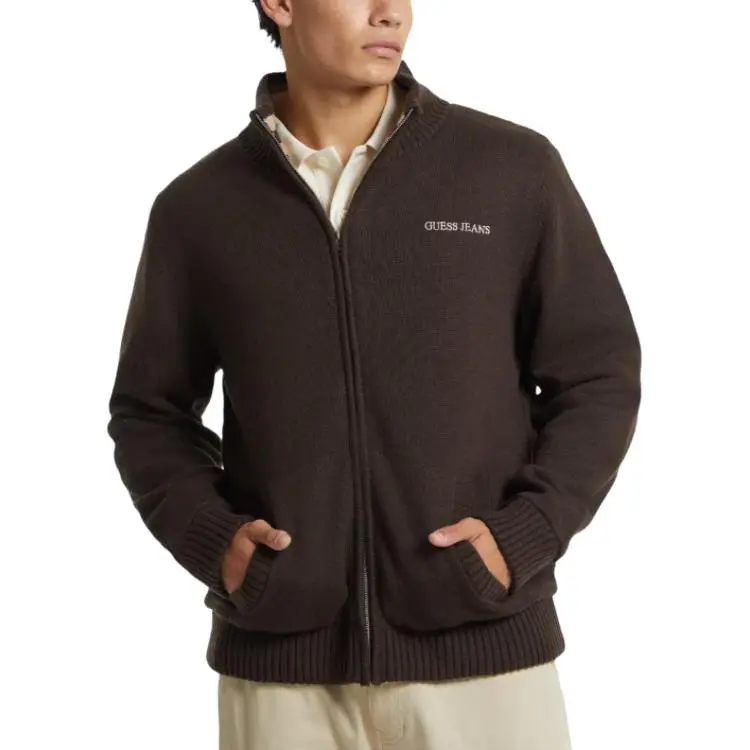 GUESS Sweaters Men Brown-1