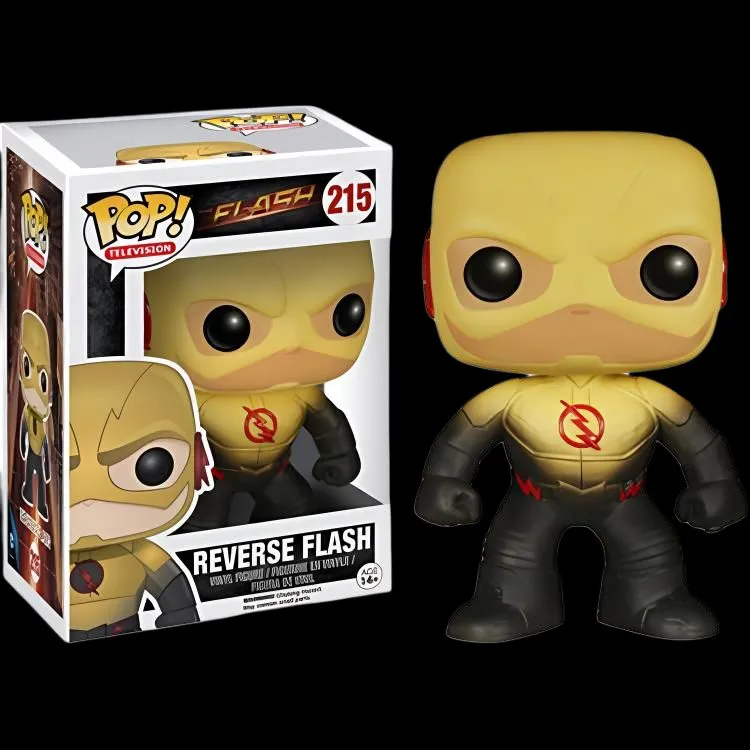 Funko POP The Flash  The Reverse Flash Movie Chibi Figures-2