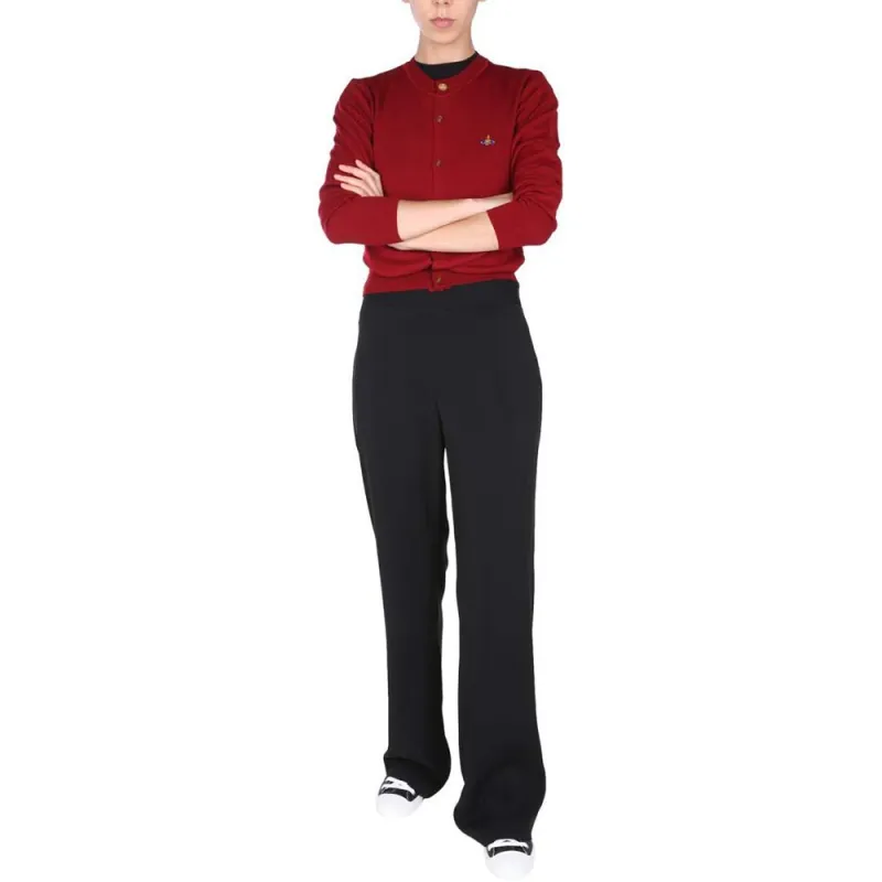 Vivienne Westwood Orb Embroidered Knitted Cardigan-2