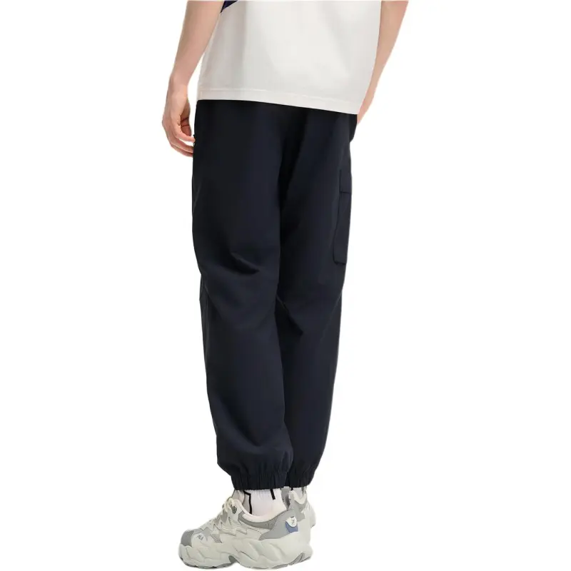 FILA Knitted Sweatpants Men's Jet Black-4