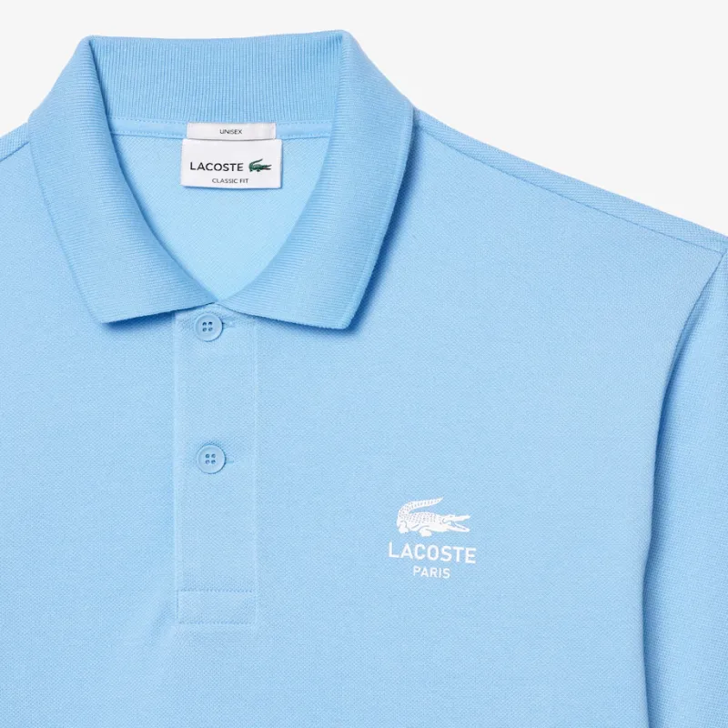 LACOSTE Polo Shirt Unisex Light Blue-4