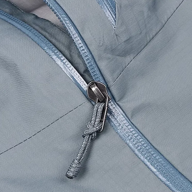Patagonia Hiking Series Windbreaker Jackets Unisex Plume Gray+Comes With Necklace-4
