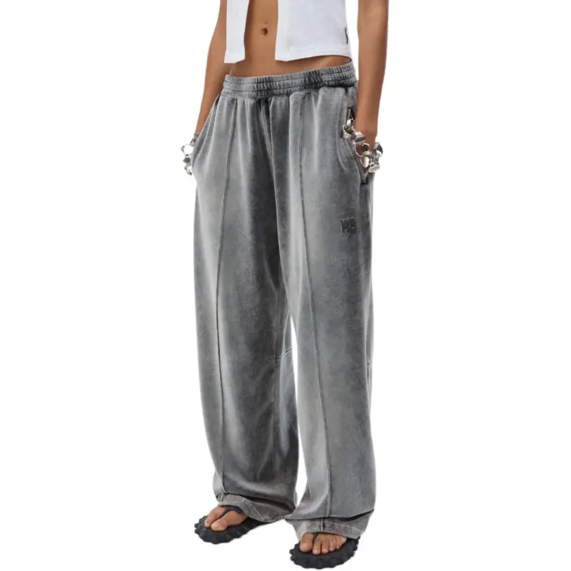 T By Alexander Wang Track Pants Washed Feather-3