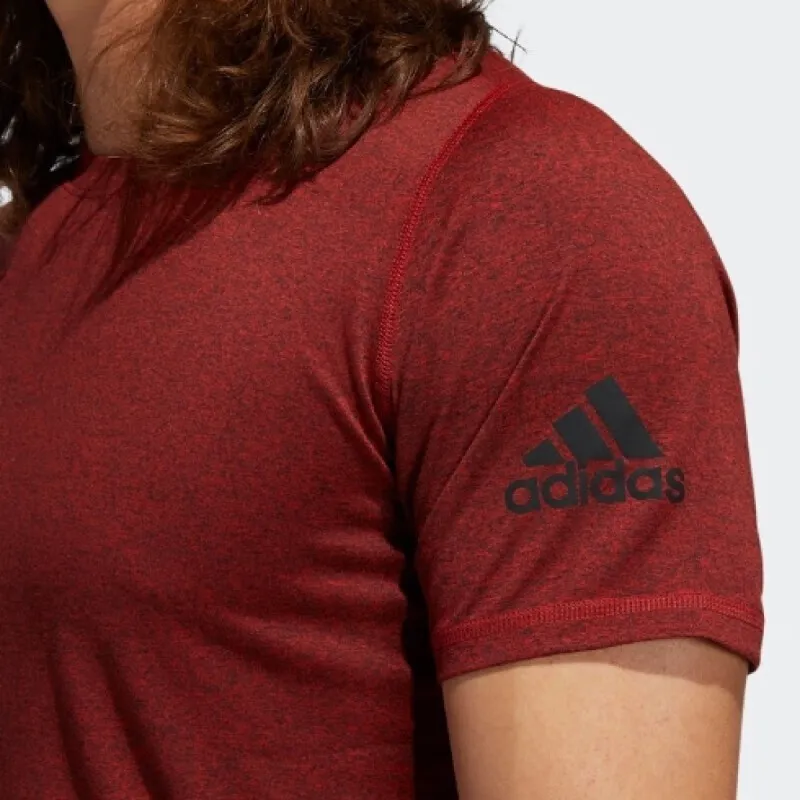 Adidas T Shirts Men Burgundy-4