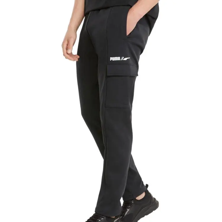 PUMA Puma Winterized Knitted Sports Pants Men's Black-5