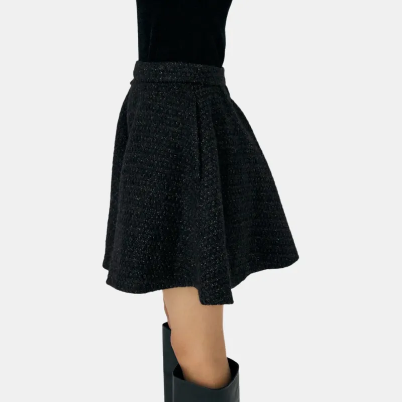 MOUSSY Casual Short Skirts Women's Dark Brown-5