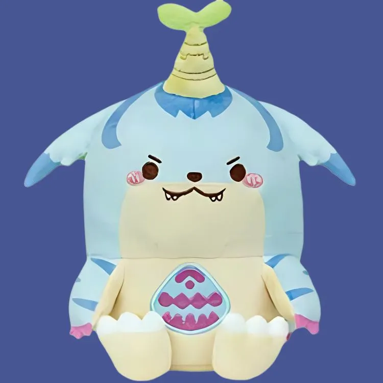 BANDAI Ichiban Digimon × Long Grass Face Dango Dolls Plush Doll 17cm Height-3