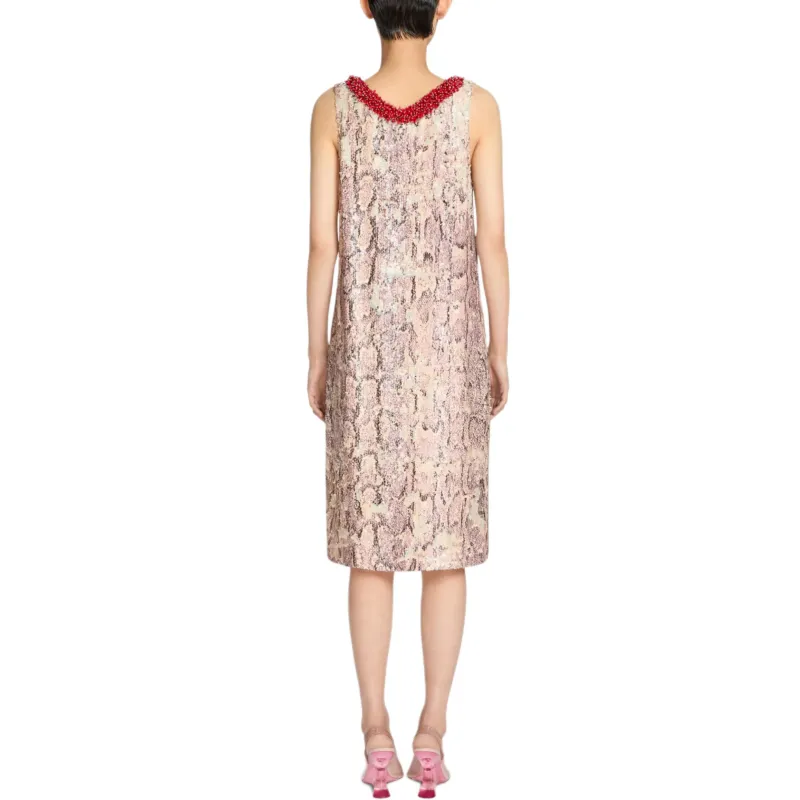 DRIES VAN NOTEN Sleeveless Dress Women's Light Purple-2