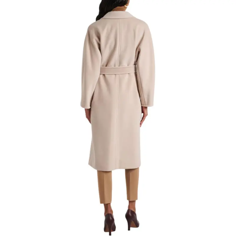 MaxMara Ticino Double Breasted Belted Coat-3