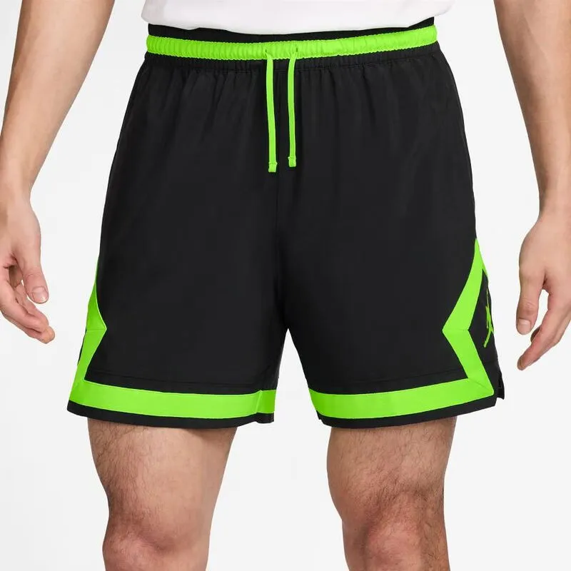 Jordan Casual Shorts Men's Black Green-2