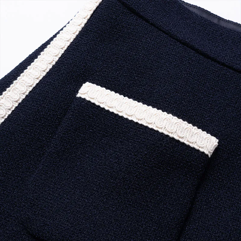 GUCCI Retro Tweed Skirt-10