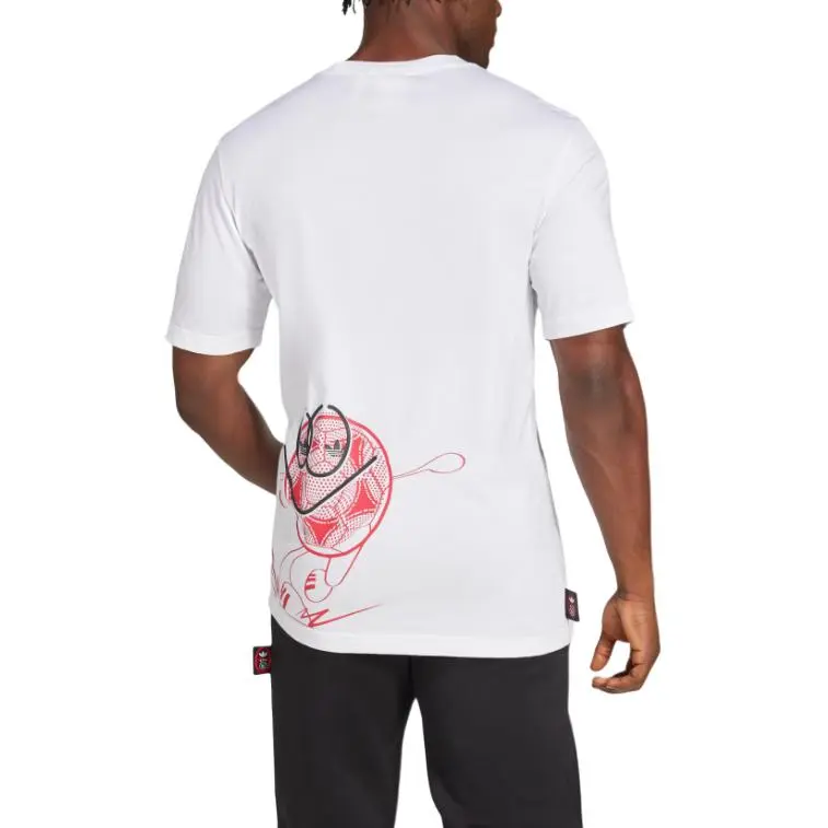 Adidas Ajax Amsterdam Graphic T Shirt-2