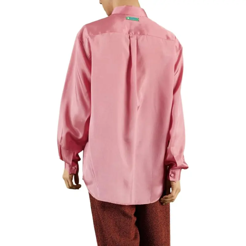 GUCCI Chinese New Year Shirts Men Pink-2
