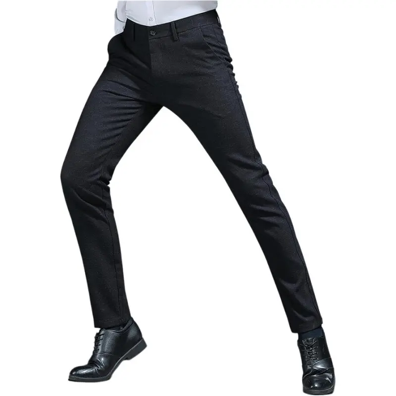 PIERRE CARDIN Casual Pants Men's Black-4
