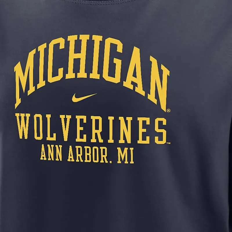 Nike Michigan Women's Nike College Boxy T Shirt-1