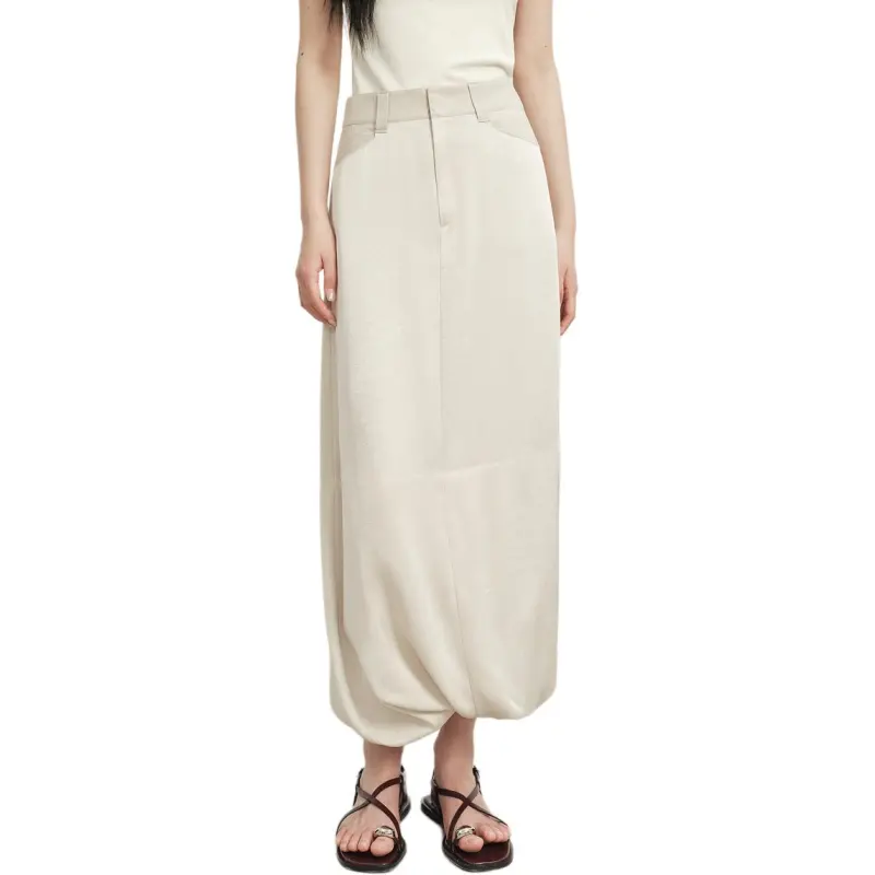 Orange Desire Casual Long Skirt Women's-2
