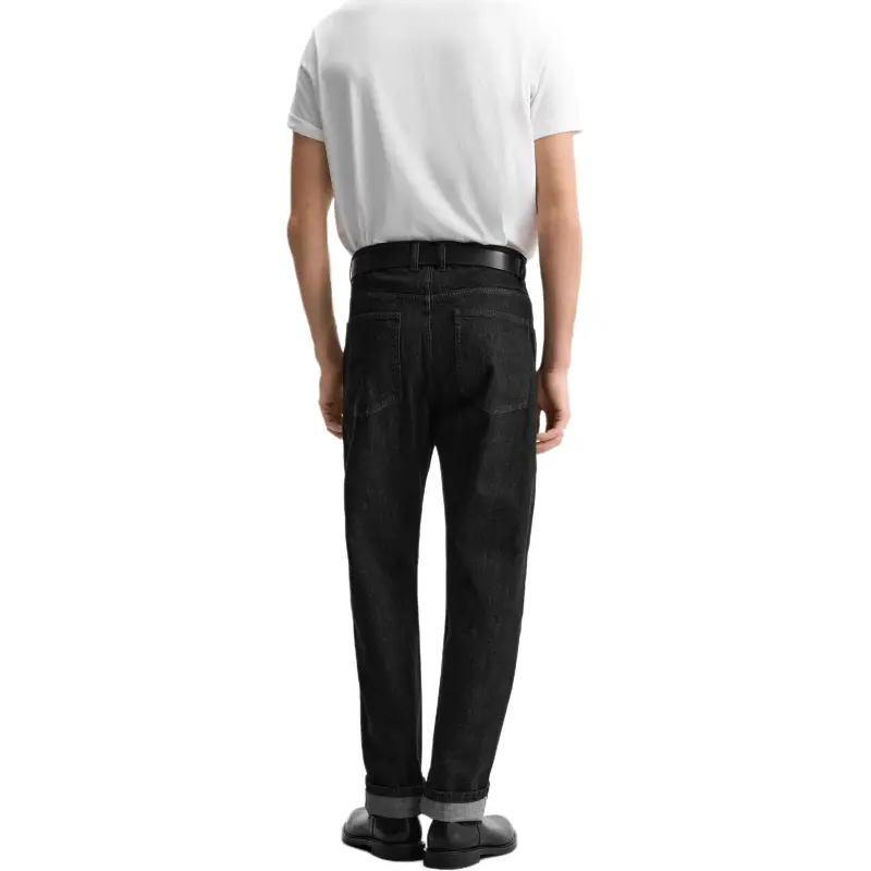 ZARA Jeans Men Black-3