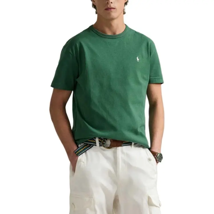 Polo Ralph Lauren Logo Embroidered Crewneck T Shirt-2